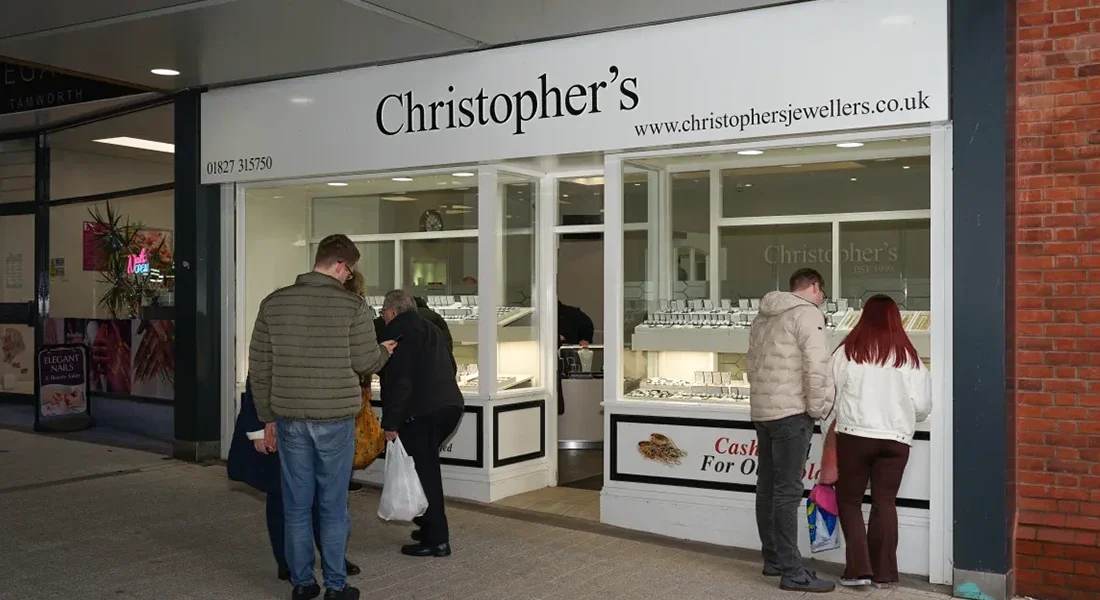 Christophers Jewellers Shop Tamworth