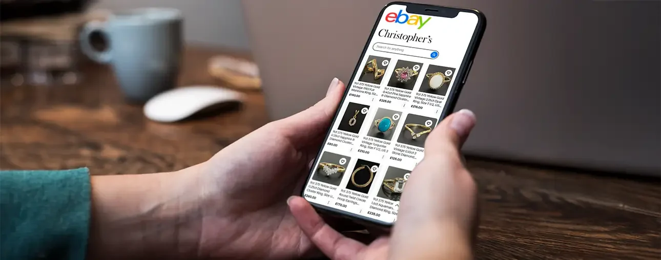 Christophers Jewellery eBay - desktop